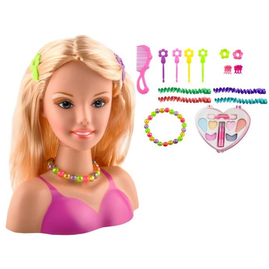 Kruzzel  Frisierkopf mit Zubehör 