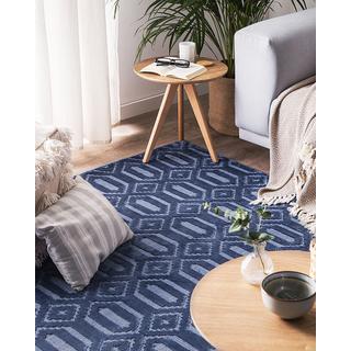 Beliani Tapis en Soie artificielle Moderne ADATEPE  