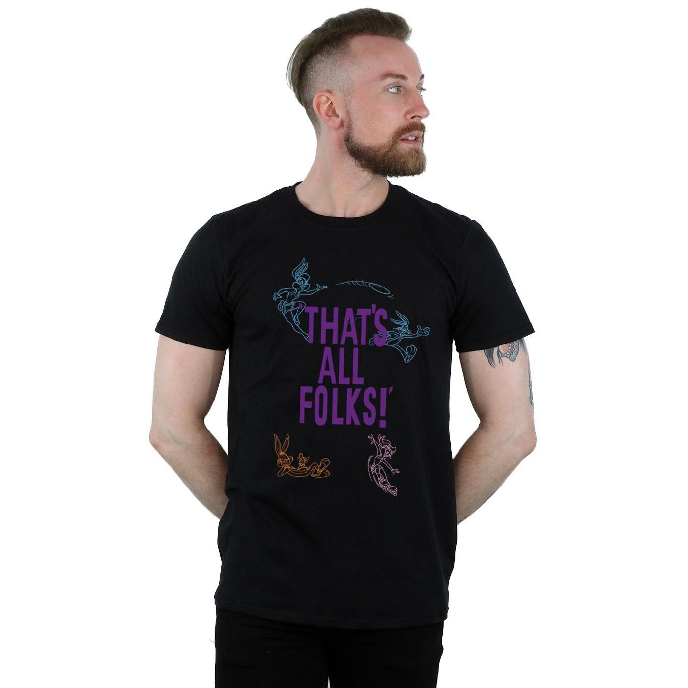 LOONEY TUNES  That's All Folks TShirt 