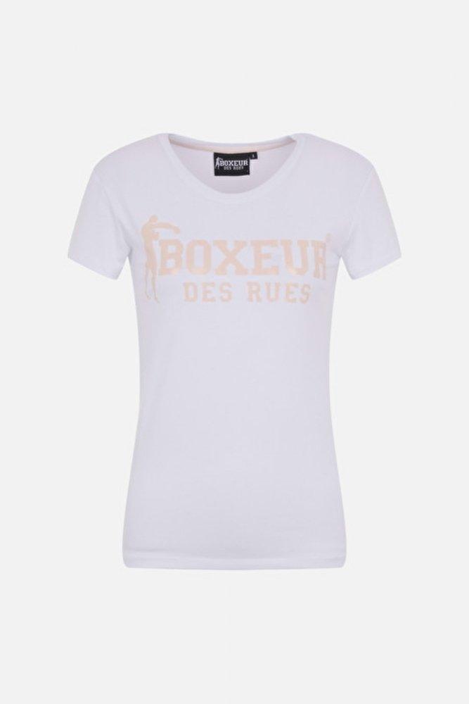 BOXEUR DES RUES  T-shirt avec logo sur le devant 