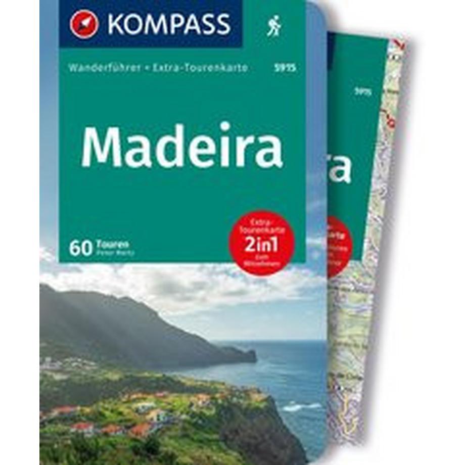   KOMPASS Wanderführer Madeira, 60 Touren mit Extra-Tourenkarte 
