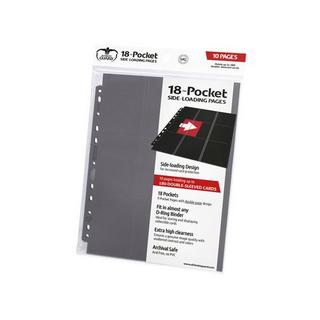 Ultimate Guard  Ultimate Guard 18-Pocket Pages Side-Loading Grau (10) 