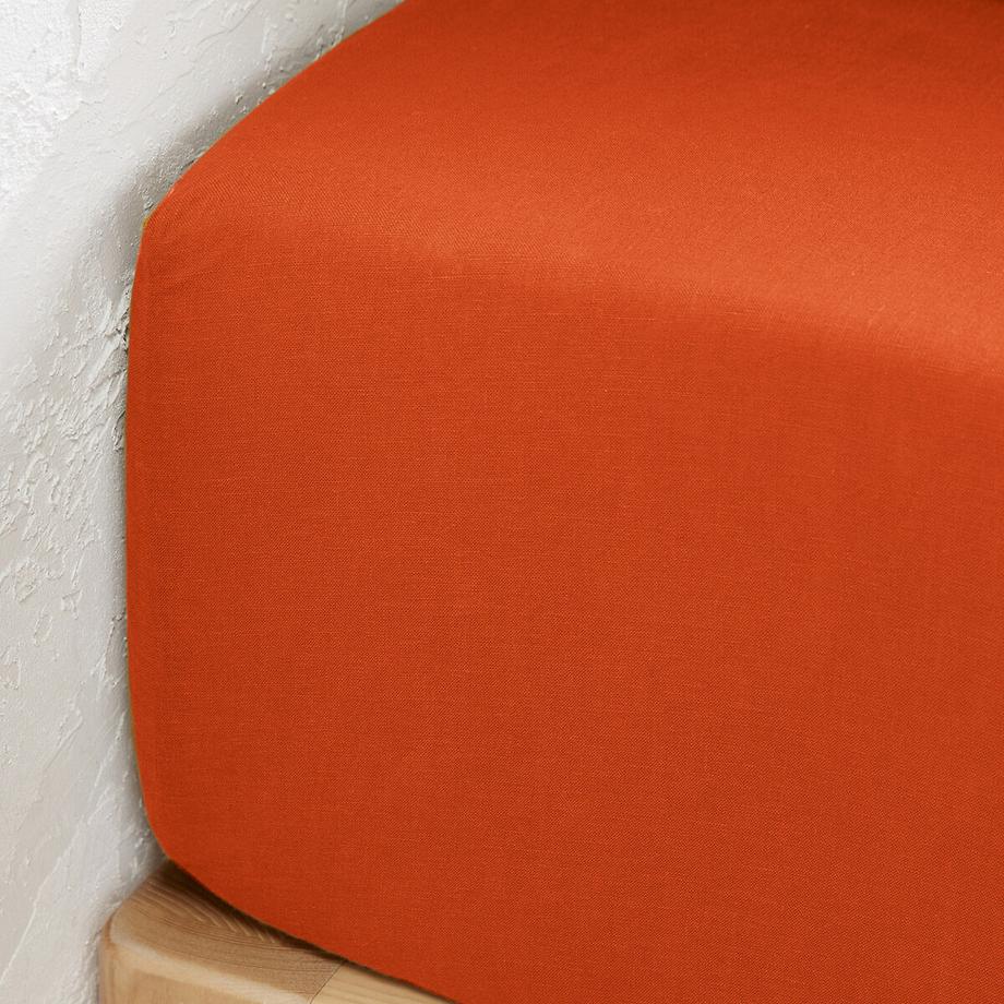 La Redoute Intérieurs Fixleintuch aus gewaschenem Leinen  