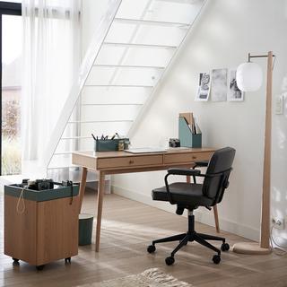 La Redoute Intérieurs Schreibtischsessel Felipe im Vintage-Stil  