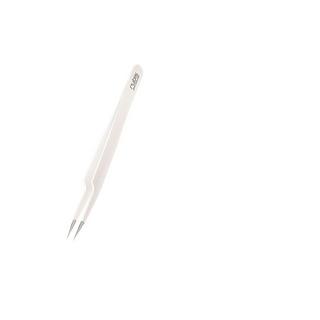 Rubis  Wimpern Pinzette spitz, weiss 