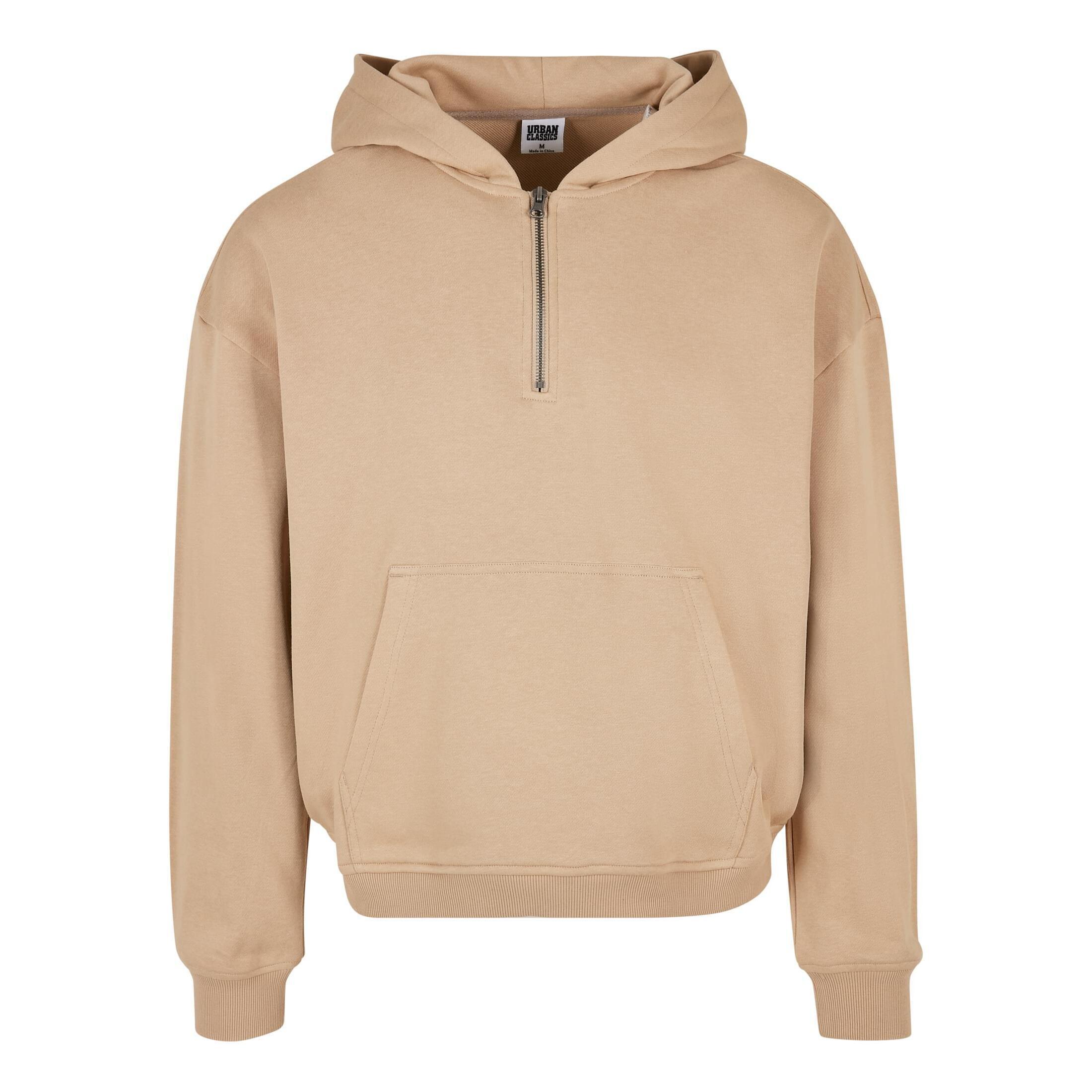 URBAN CLASSICS  sweatshirt à capuche zippé boxy gt 