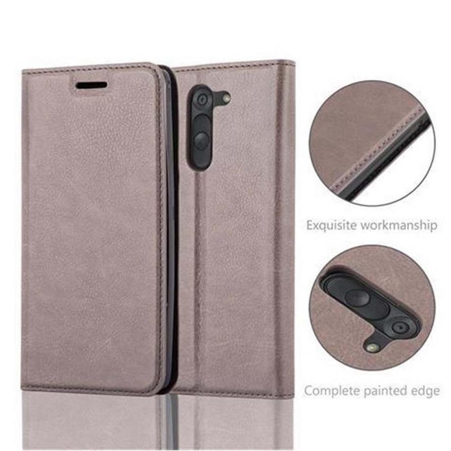 Cadorabo  Housse compatible avec LG G3 STYLUS - Coque de protection avec fermeture magnétique, fonction de support et compartiment pour carte 