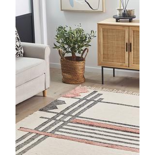 Beliani Tapis en Coton Boho MURADIYE  