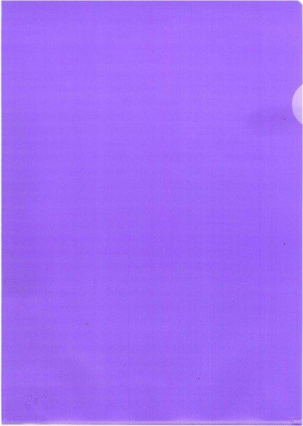 BÜROLINE BÜROLINE Sichtmappen A4 620100 violett, matt 100 Stück  