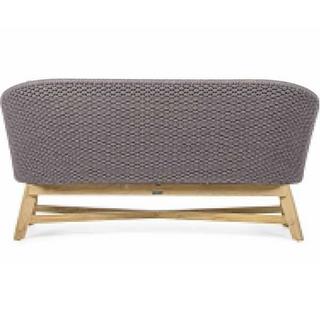 mutoni Garten 2er-sofa coachella mit kissen stone  