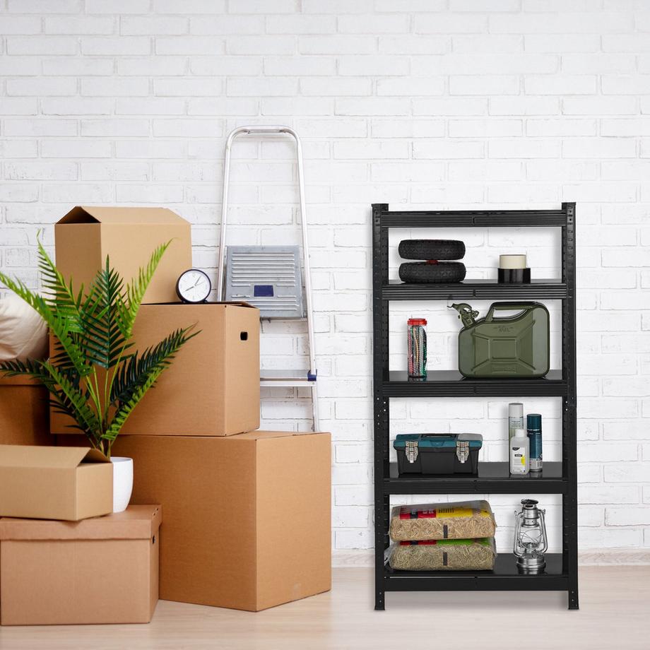 Northio Stabile Regale aus Metall 5 Ebenen  