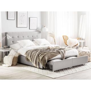 Beliani Letto contenitore en Poliestere Glamour ROCHELLE  