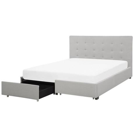 Beliani Letto contenitore en Poliestere Glamour ROCHELLE  