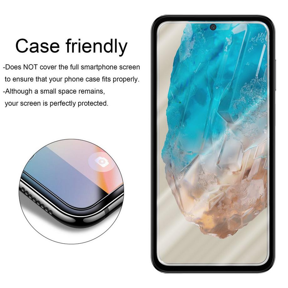 Cadorabo  Schutzfolie für Samsung Galaxy M35 Schutzglas 3er Pack 