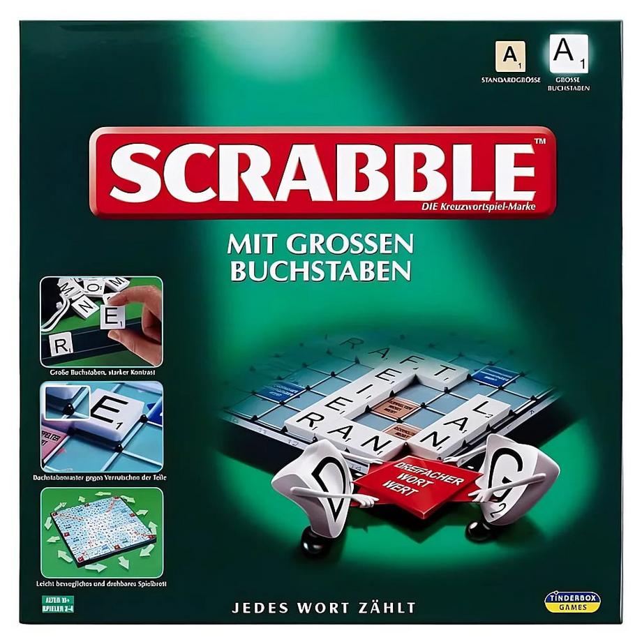 Piatnik  Scrabble mit Grossbuchstaben 