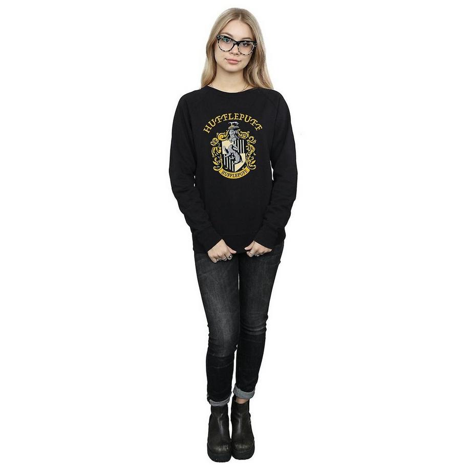 HARRY-POTTER Sweatshirt Blason Poufsouffle  