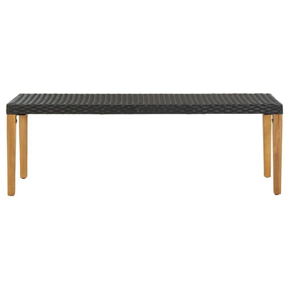 VidaXL panca da giardino Polirattan  