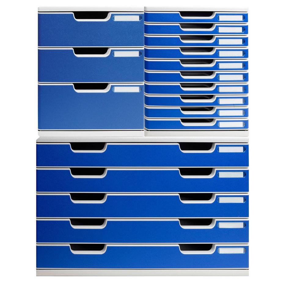 Exacompta Schubladenbox MODULO A3, 10 geschlossene Laden  