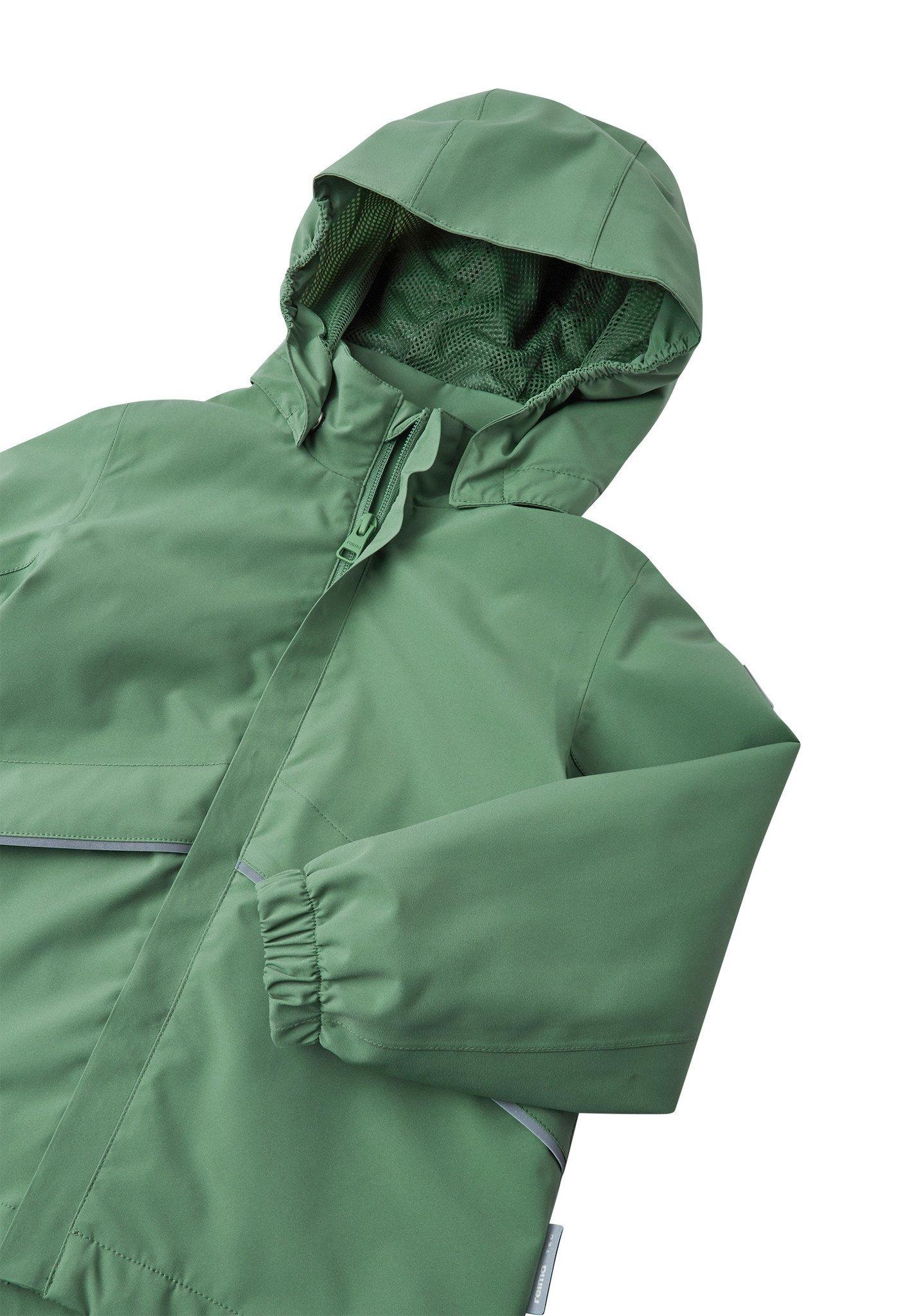 Reima  tec Kinder Regenjacke Lappohja Green Clay 