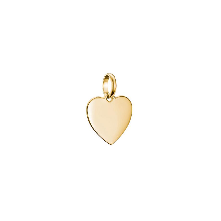 Pendentif charm cœur Connect plaqué
