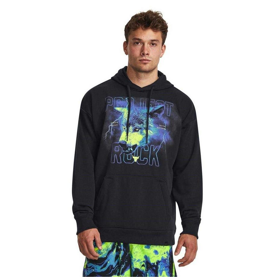 UNDER ARMOUR Project Rock Trainings Kapuzenpullover Langärmelig  