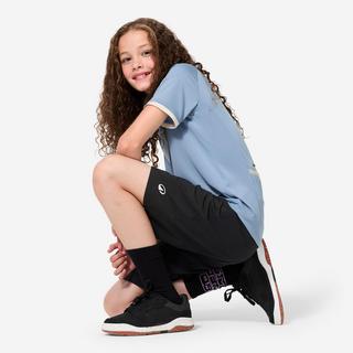 BTWIN  Pantaloncini corti ciclismo MTB 500 bambino con fondello 