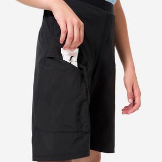 BTWIN  Pantaloncini corti ciclismo MTB 500 bambino con fondello 