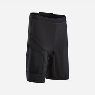 BTWIN  Pantaloncini corti ciclismo MTB 500 bambino con fondello 