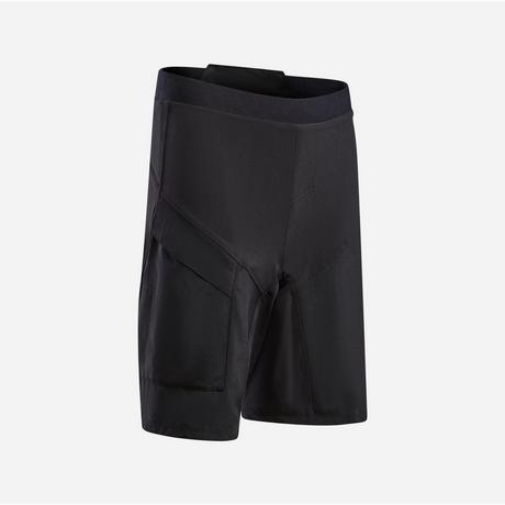 BTWIN  Pantaloncini corti ciclismo MTB 500 bambino con fondello 