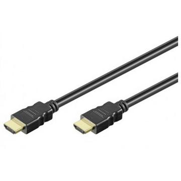 Manhattan Câble HDMI haut débit avec Ethernet HEC, ARC, 3D, 4K, HDMI mâle vers mâle, blindé, 15 m (50 ft)
