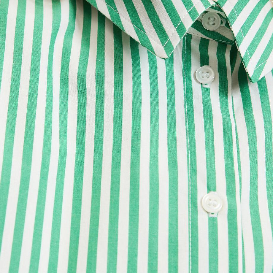 La Redoute Collections Gestreiftes Baumwollhemd  