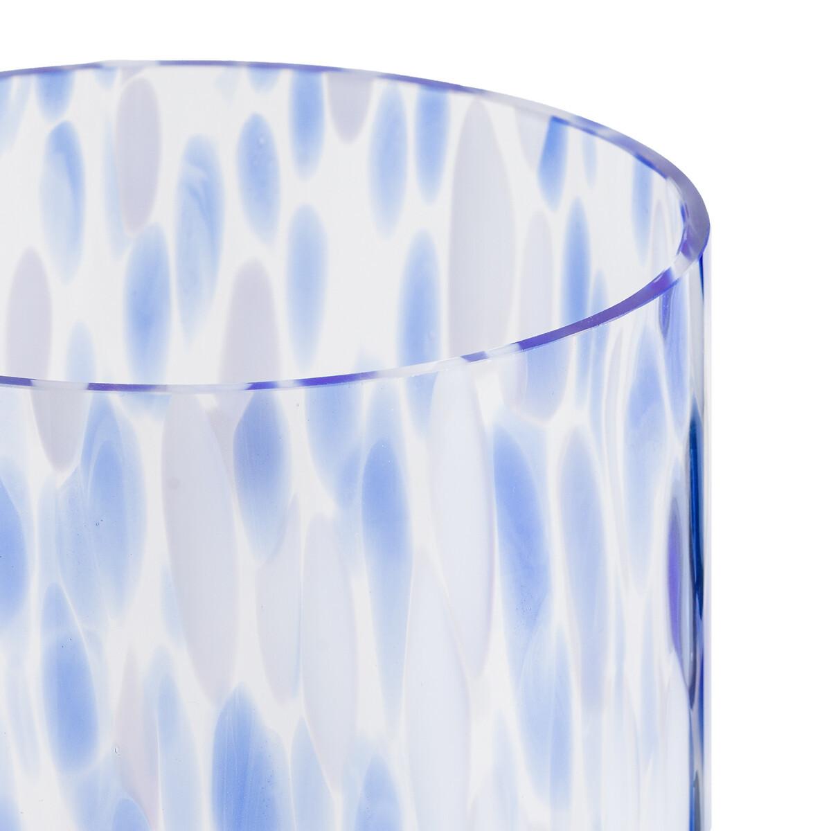 La Redoute Intérieurs Vase tacheté en verre H25 cm  