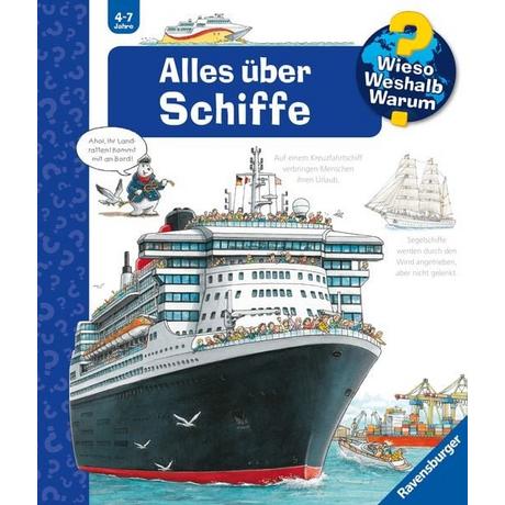 Wieso? Weshalb? Warum? Alles über Schiffe (Nr.56) Gernhäuser, Susanne; Nieländer, Peter (Illustrationen) Copertina rigida 