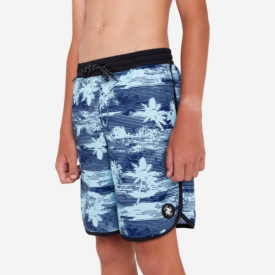 Boardshorts Surfen Jungen Regular Fit Polyester