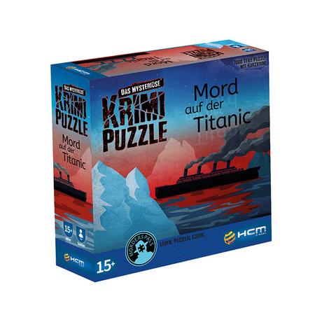 HCM KINZEL  Krimi Puzzle Mord auf der Titanic (1000Teile) 