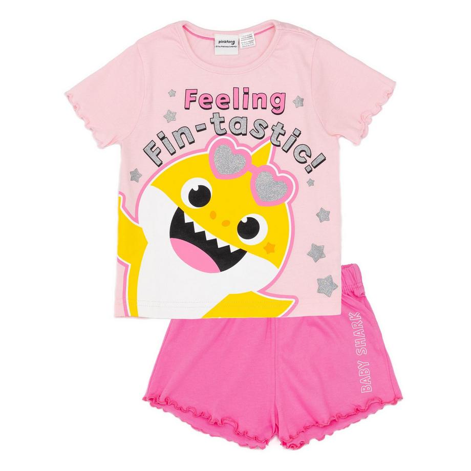 Baby Shark  Ensemble de pyjama court FEELING FINTASTIC 