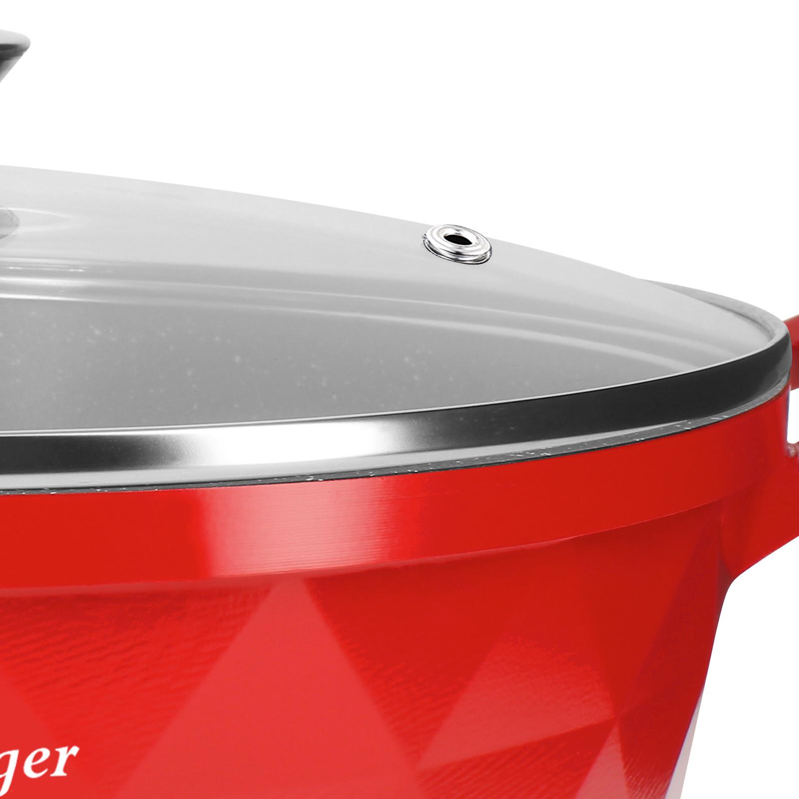 Cheffinger 3 pentole 20/24/28 cm modello diamante  