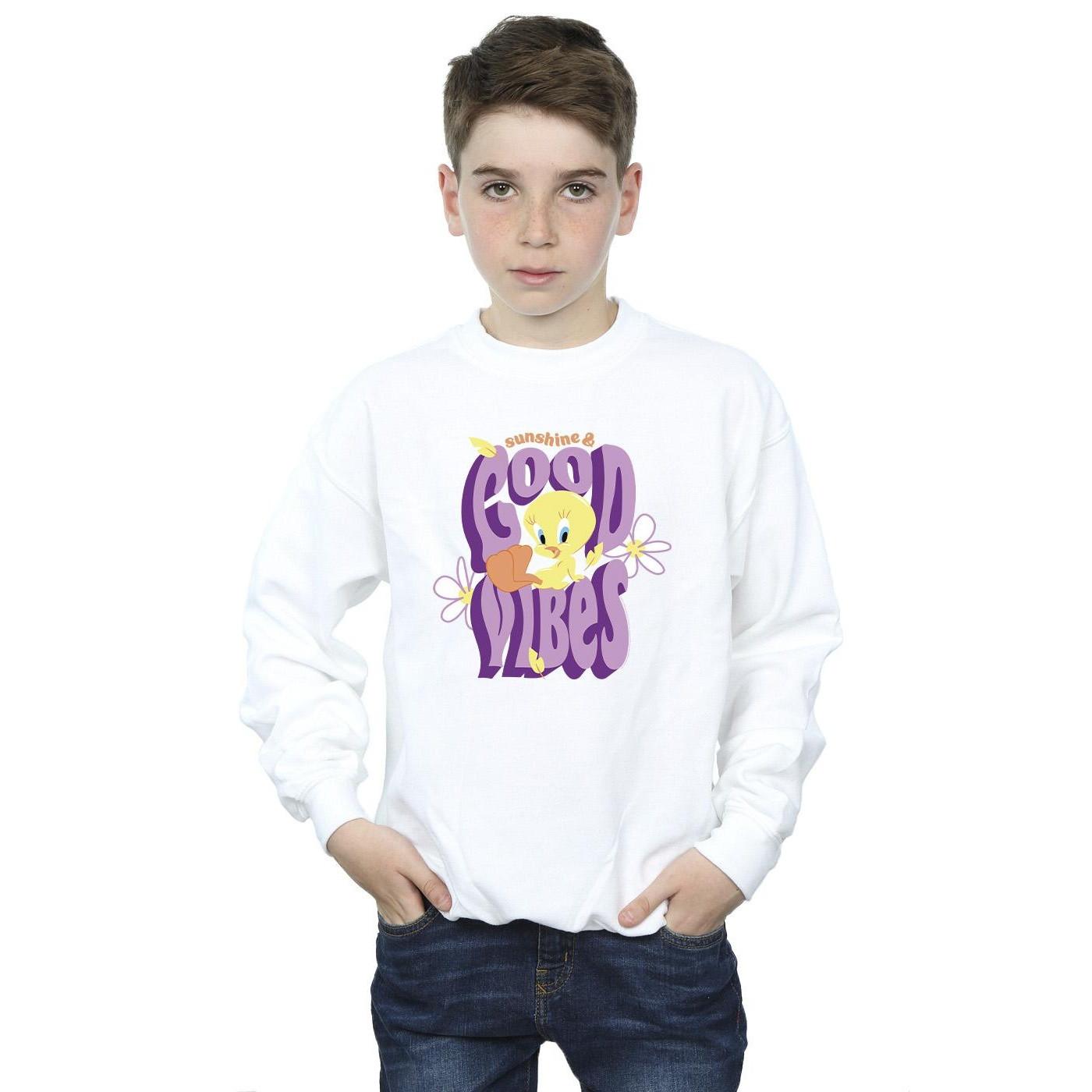 LOONEY TUNES  Tweeday Sunshine & Good Vibes Sweatshirt 