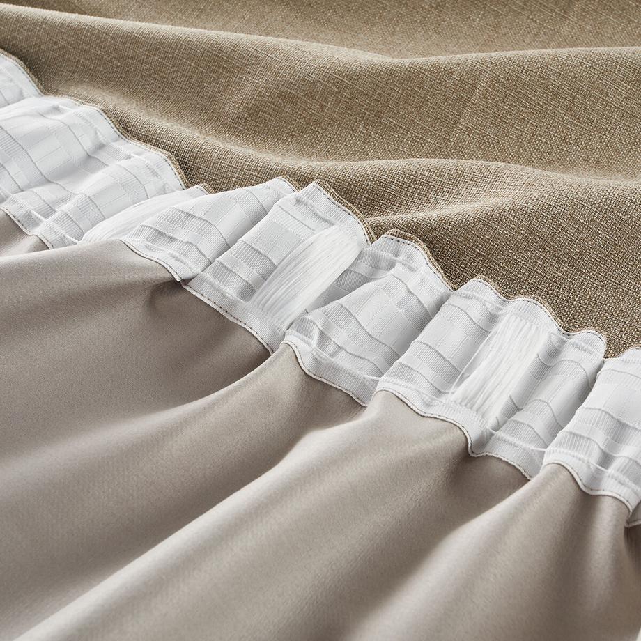 La Redoute Intérieurs  Verdunkelnder Vorhang aus recyceltem Polyester Select 