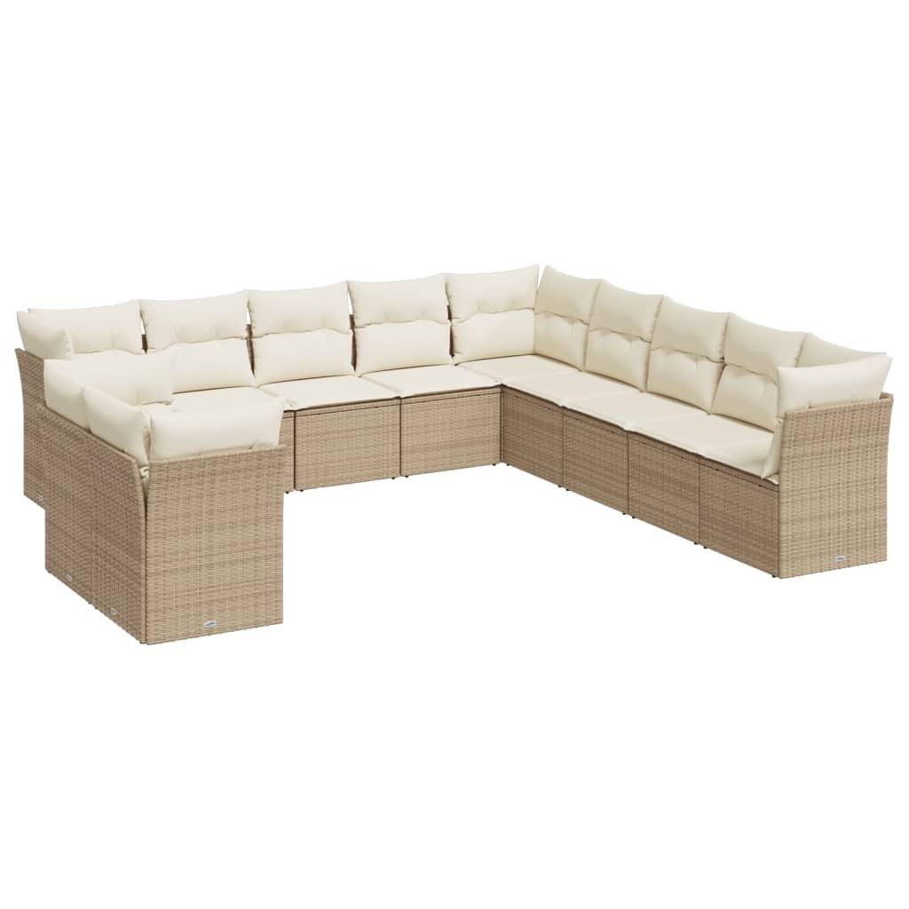 VidaXL Garten sofagarnitur poly-rattan  