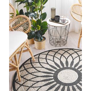 Beliani Tapis en Jute Boho KULLAR  