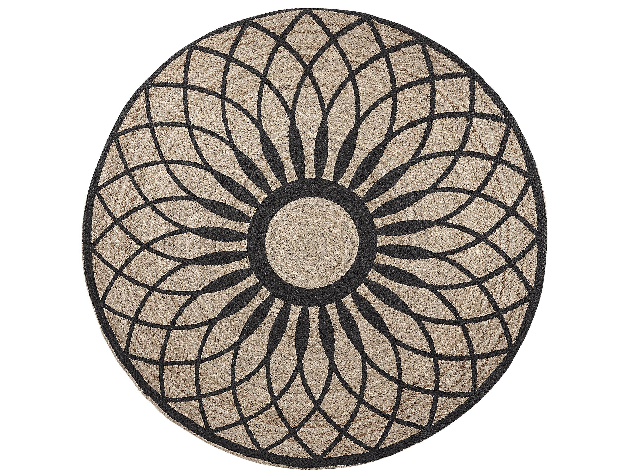 Beliani Tapis en Jute Boho KULLAR  