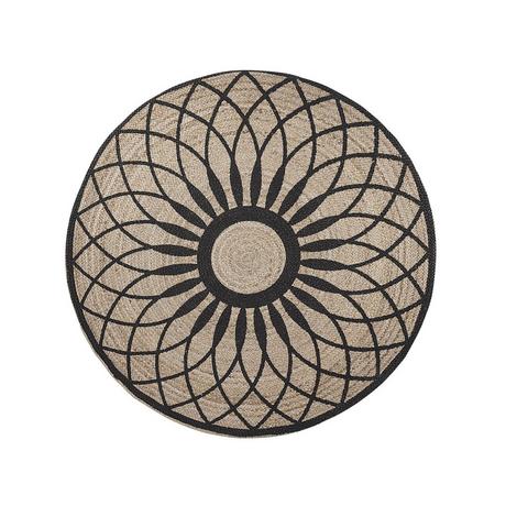 Beliani Tapis en Jute Boho KULLAR  