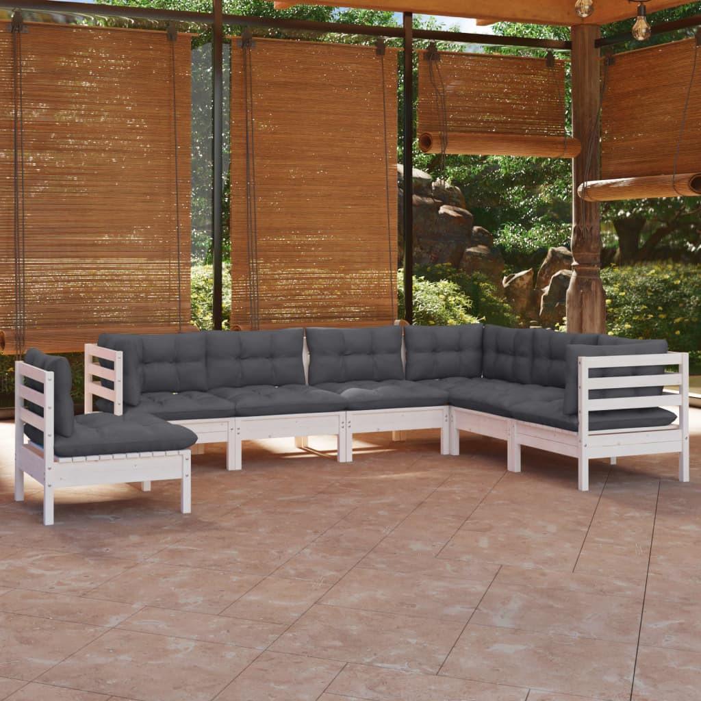 VidaXL Garten-lounge-set kiefernholz  