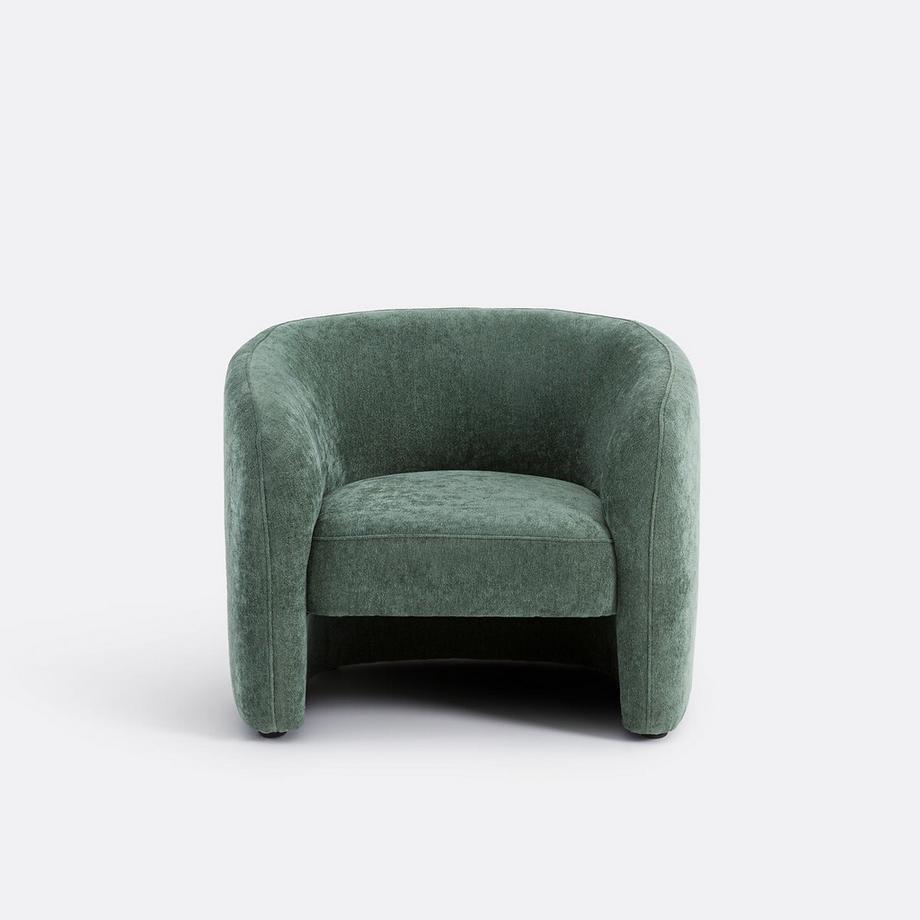La Redoute Intérieurs Feiner Chenille-Sessel  