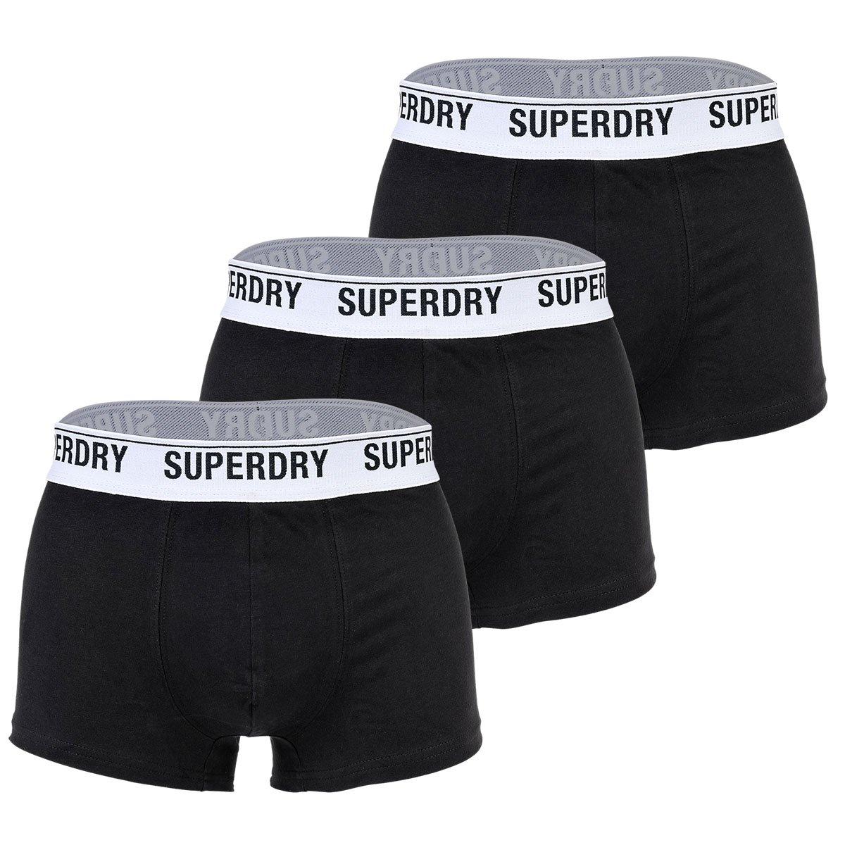 Superdry  Boxer Uomini Confezione da 3 Vestibilità confortevole-TRUNK MULTI TRIPLE PACK 