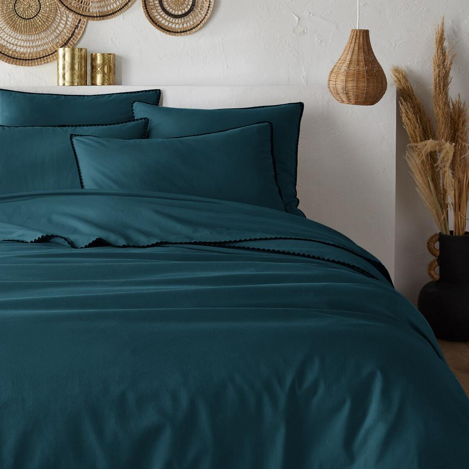 La Redoute Intérieurs Merida Vorgewaschener Baumwoll-Duvetbezug  