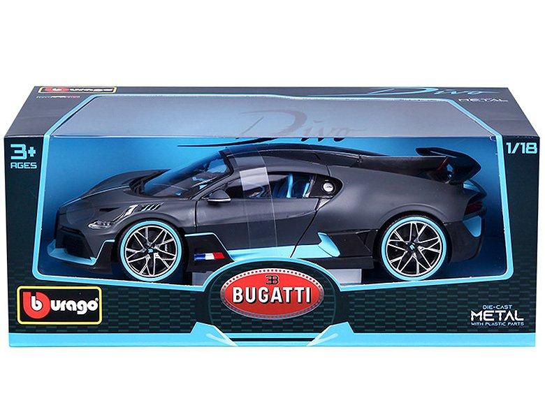 bburago  1:18 Bugatti Divo Schwarz 