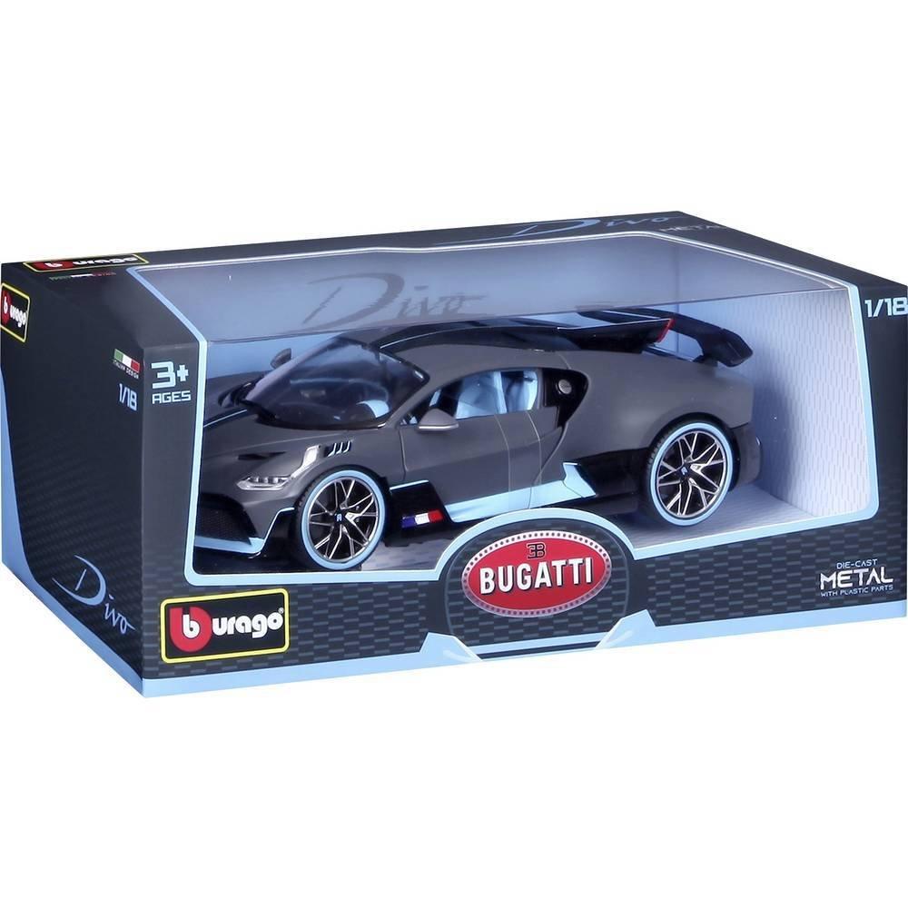 bburago  1:18 Bugatti Divo Schwarz 
