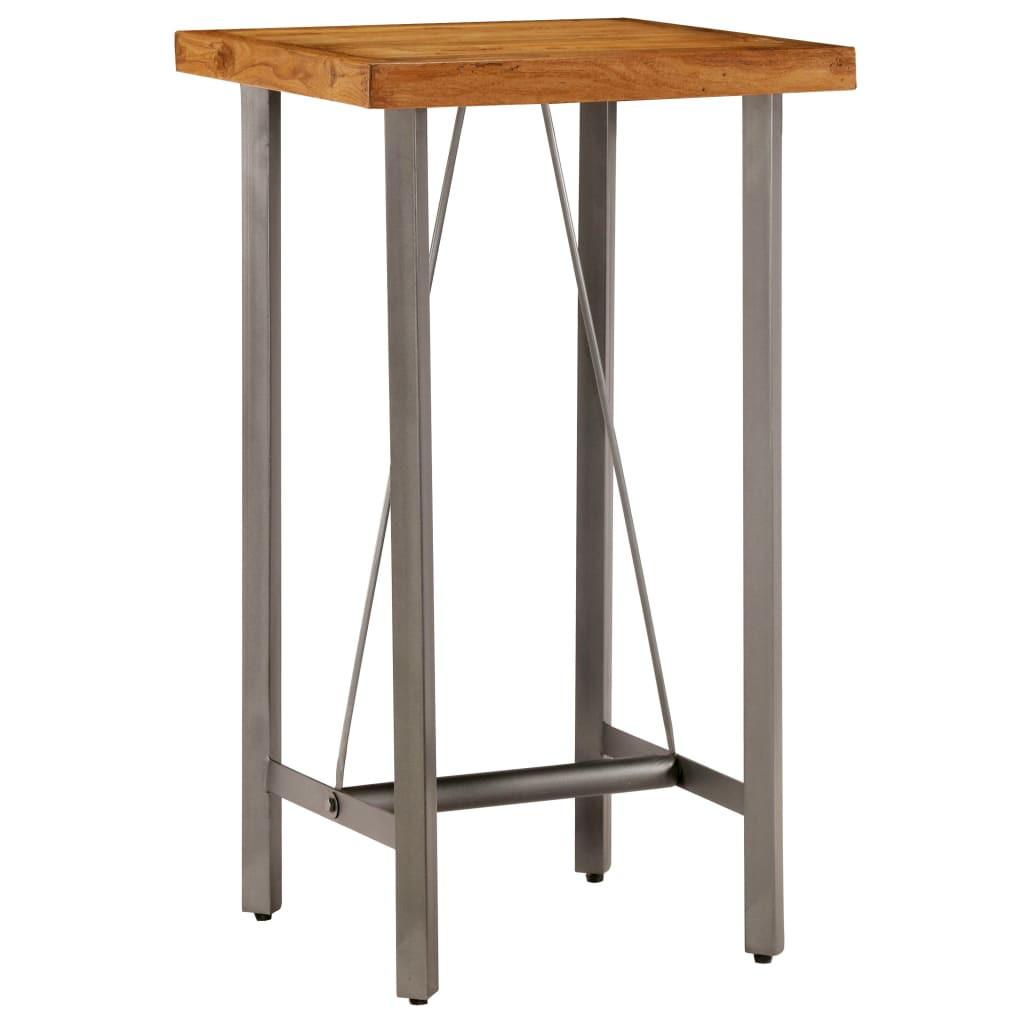 VidaXL Table de bar bois  